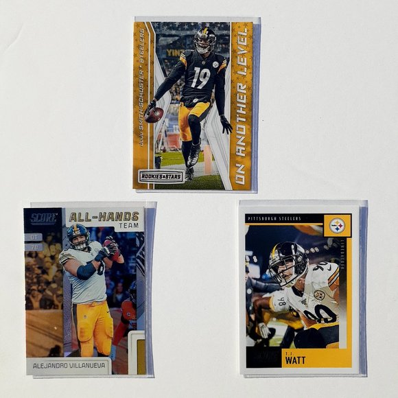 Pittsburgh Steelers 9 Card Lot [FBL] [27_6] - Picture 5 of 8